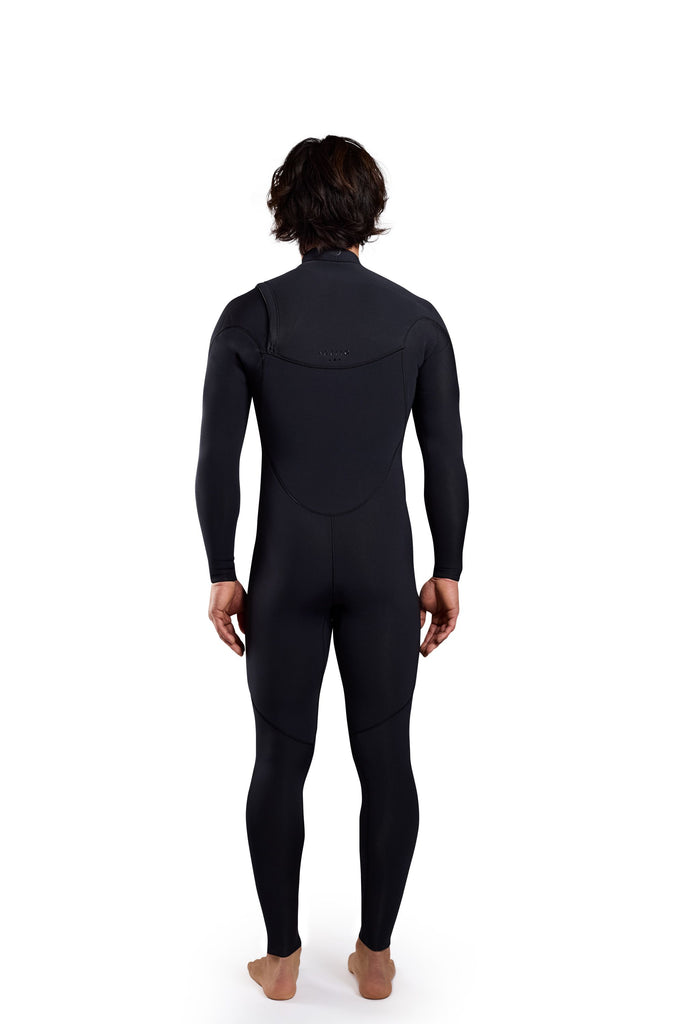 アル チッパ adelio CONNER/チェストジップ・フード付 Adelio Connor 5/4 Deluxe Hooded Black Steamer Wetsuit