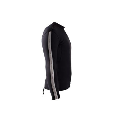 Adelio Myer Black Vest / Feature Stripe Wetsuit Top