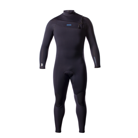 Connor Adelio 4/3 Deluxe Black Steamer Wetsuit