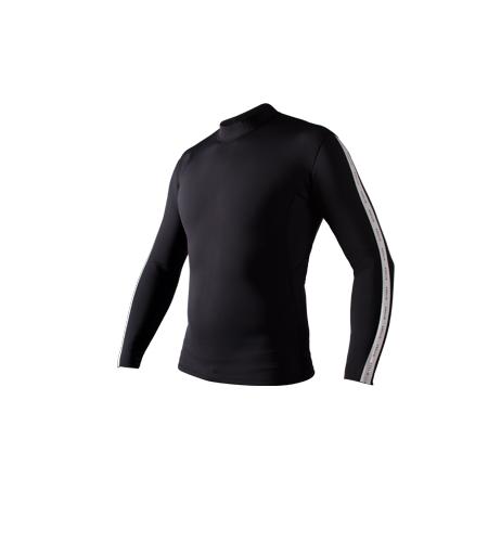 Adelio Myer Black Vest / Feature Stripe Wetsuit Top