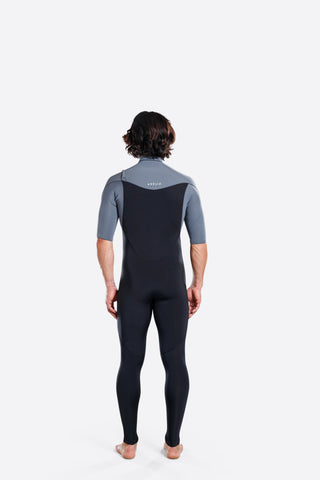 Adelio 2/2 Short Arm Steamer Charcoal Wetsuit